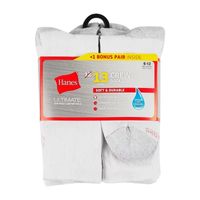 Hanes Ultimate Bonus Pack 13 Pair Crew Socks Mens