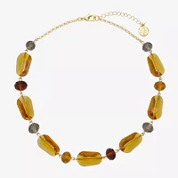Liz Claiborne Womens Inch Collar Necklace