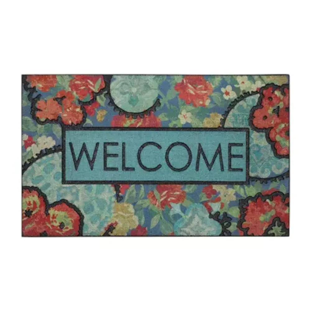 Mohawk Home Ethereal Floral Polyester 18"X30" Doormat