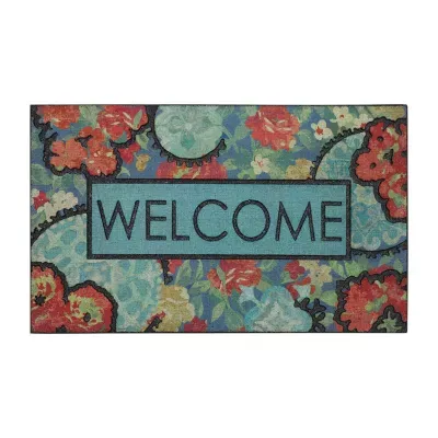 Mohawk Home Ethereal Floral Polyester 18"X30" Doormat