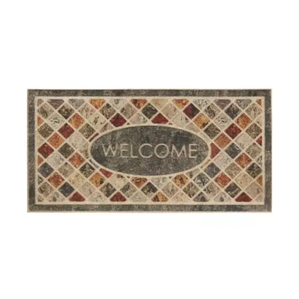 Mohawk Home Ornamental Mineral Stone Polyester 24"X48" Doormat