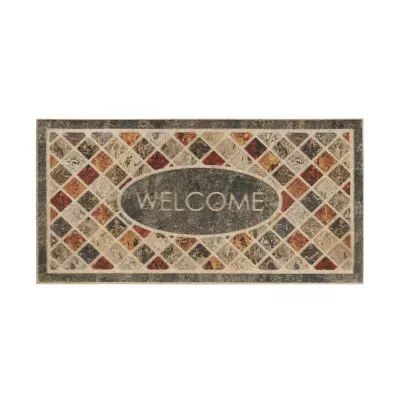 Mohawk Home Ornamental Mineral Stone Polyester 24"X48" Doormat