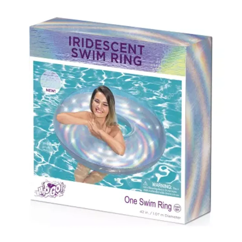 H2ogo! Inflatable Iridescent Swim Tube Pool Floats