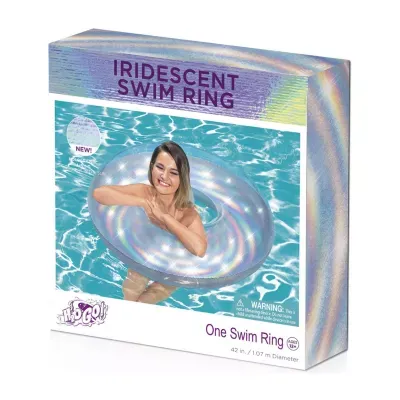 H2ogo! Inflatable Iridescent Swim Tube Pool Float