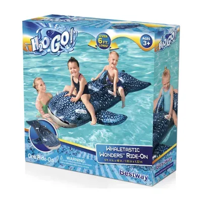 H2ogo! Whaletastic Wonders Inflatable Ride Pool Float