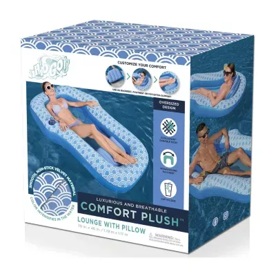 H2ogo! Comfort Plush Pool Lounge Pool Float