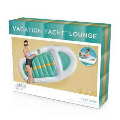 H2ogo! Vacation Yacht Lounge Pool Float