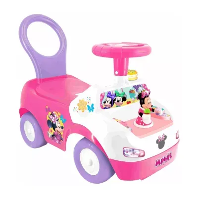 Disney Collection Minnie Mouse Lights N Sounds Ice-Cream Car Ride-On