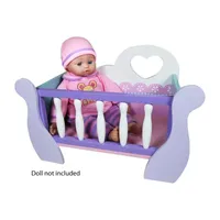 Lissi Wooden Babydoll Cradle Baby Play