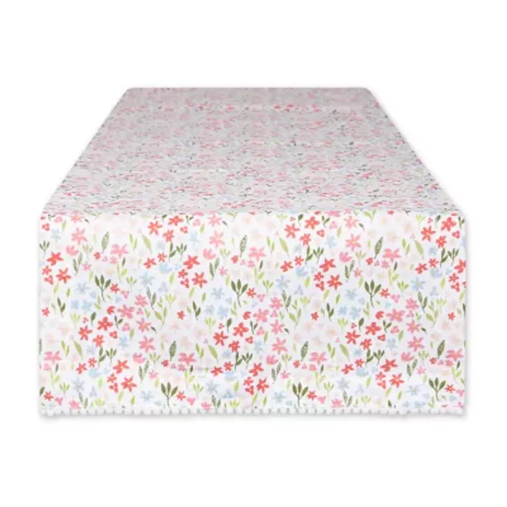 Design Imports Sweet Flowers Table Runners