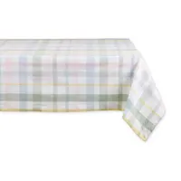 Design Imports Sweet Spring Plaid Tablecloths