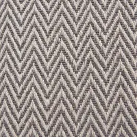 Design Imports Gray Chevron Handloom Table Runner