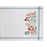 Design Imports Flower Garden Embellished Table Runners