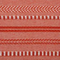 Design Imports Vintage Red Braided Table Runner