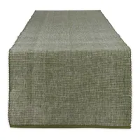 Design Imports Two-Toned Collection Tabletop; Sage & Table Runners