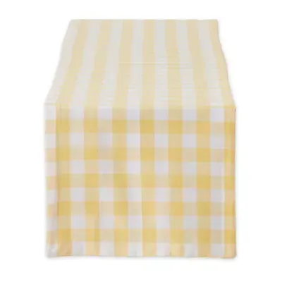 Design Imports Checkered Tabletop Table Runner