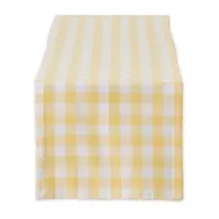 Design Imports Checkered Tabletop Table Runners