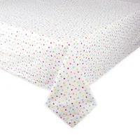 Design Imports Multi Polka Dots Print Tablecloth