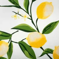 Design Imports Lemon Bliss Print Tablecloth