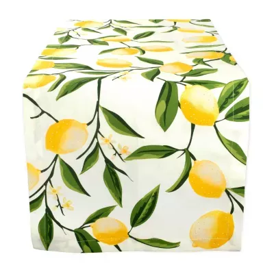 Design Imports Lemon Bliss Print Runner