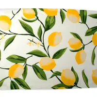 Design Imports Lemon Bliss Print Runner