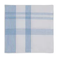 Design Imports Summer Day Plaid 6-pc. Napkins