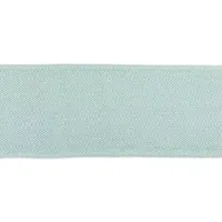 Design Imports aqua Chevron Handloom Table Runner