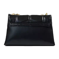 Nicole Miller Quilted Chain Shoulder Bag