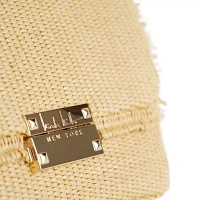Nicole Miller Straw Shoulder Bag