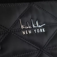 Nicole Miller Nylon Box Tote Bag