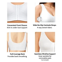 Exquisite Form FULLY® Seamless Wireless Full Coverage Bra with Front Closure -5101000