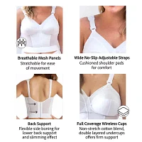 Exquisite Form® Fully Back Close Longline Bra -5107532