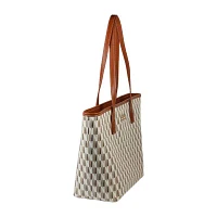Nicole Miller Monogram Tote Bag