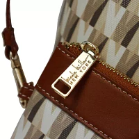 Nicole Miller Monogram Tote Bag