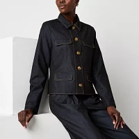 Worthington Womens Regular Fit Blazer Tall
