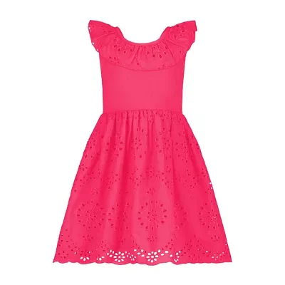 Blueberi Boulevard Toddler Girls Sleeveless A-Line Dress