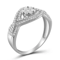 1/2 CT. T.W. Diamond 10K White Gold Ring