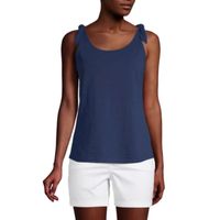 St. John's Bay Womens Round Neck Sleeveless Tank Top