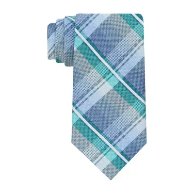 Collection By Michael Strahan Plaid Tie