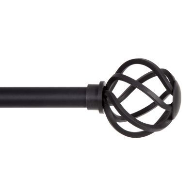 Kenney Cage Ball 5/8 Adjustable Curtain Rod