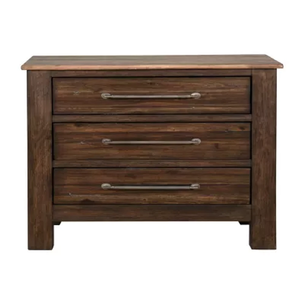 Barrington 3-Drawer Nightstand