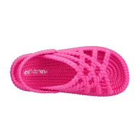 Olivia Miller Womens Jazzy Slingback Strap Flat Sandals