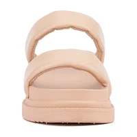 Olivia Miller Womens Pto Flat Sandals