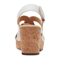 Clarks Womens Giselle Beach Wedge Sandals