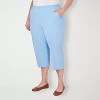 Alfred Dunner Hyannis Port Mid Rise Plus Capris