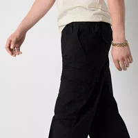 Arizona Mens Drawstring Waist Straight Fit Cargo Pant