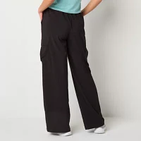 Xersion Womens Mid Rise Straight Cargo Pant Tall