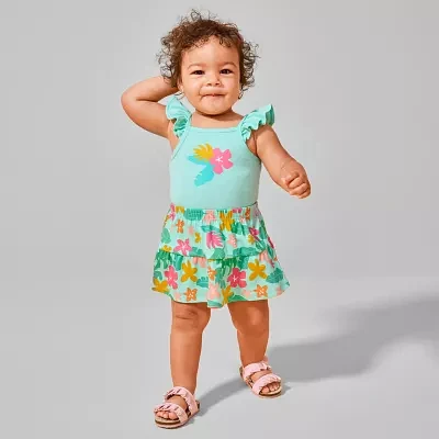 Okie Dokie Baby Girls 2-pc. Skirt Set