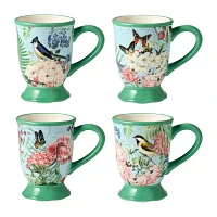 Certified International Flora 4-pc. Coffee Mug