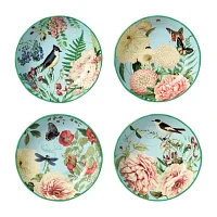 Certified International Flora 4-pc. Ceramic Soup Bowl